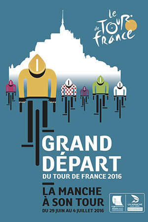 Affiche du Tour de France 2016