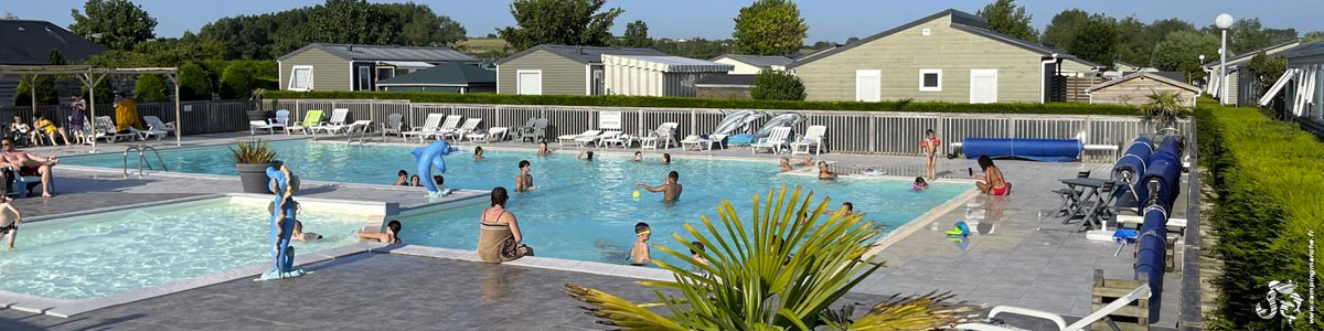 parc résidentiel piscine manche